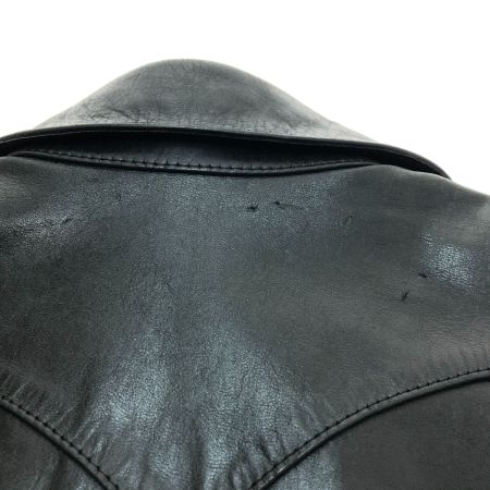  RED MOON レッドムーン レザーシャツ SIZE 38(M) ブラック