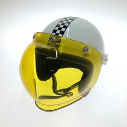 □□ Buco ヘルメット 54-55cm 本体のみ JET500-TX ホワイト Bランク