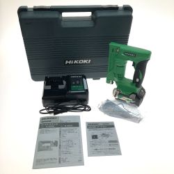 □□ HiKOKI ハイコーキ 18V コードレスタッカ N18DSL(LXPK) グリーン Sランク