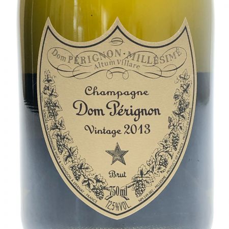  Dom Perignon ドンペリニョン シャンパン Vintage2013  750ml 12.5度 箱無本体のみ 未開栓