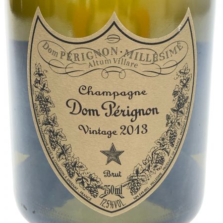  Dom Perignon ドンペリニョン シャンパン Vintage2013 750ml 12.5度 箱無本体のみ 未開栓
