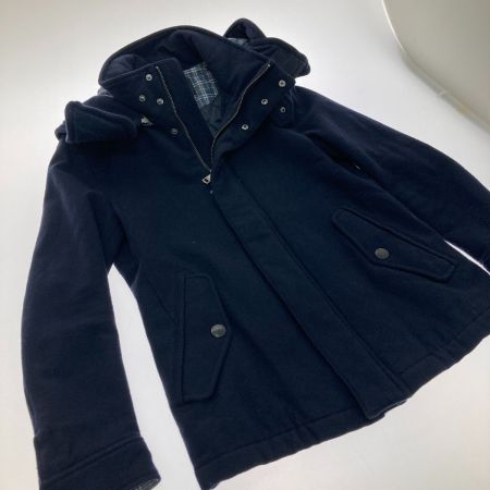  BURBERRY BLACK LABEL バーバリーブラックレーベル 中綿ジャケット D1F19-218-28 ネイビー Mサイズ