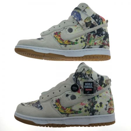  NIKE×Supreme SB Dunk High "Rammellzee" 26cm FD8779-100