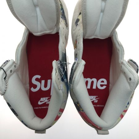  NIKE×Supreme SB Dunk High "Rammellzee" 26cm FD8779-100
