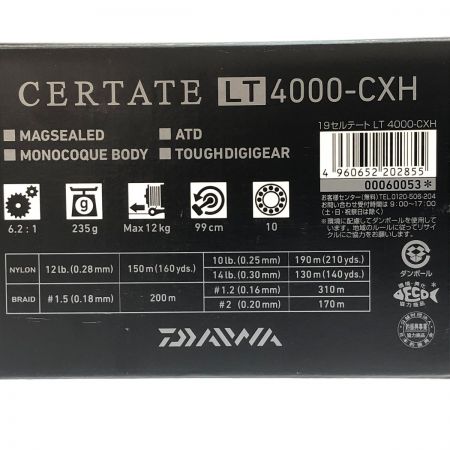  DAIWA ダイワ 19 セルテート LT4000-CXH LT4000-CXH
