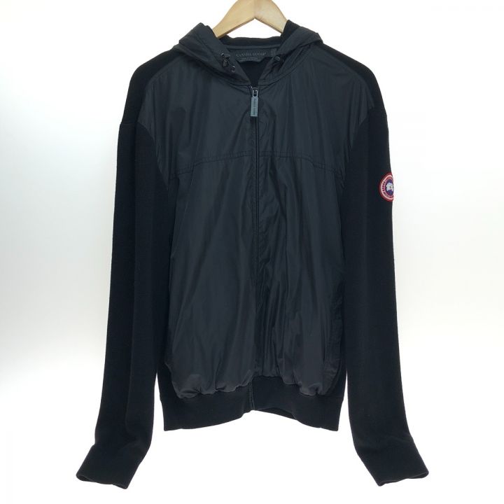 CANADA GOOSE カナダグース ニット切り替え ナイロンジャケット SIZE 