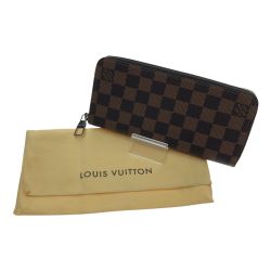 □□ LOUIS VUITTON ルイヴィトン ジッピーウォレット・ヴェルティカル ラウンドファスナー長財布 N61207 Aランク