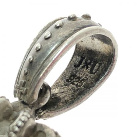  Justin Davis マジカルデザイン スカルキーモチーフ シルバーペンダントトップ