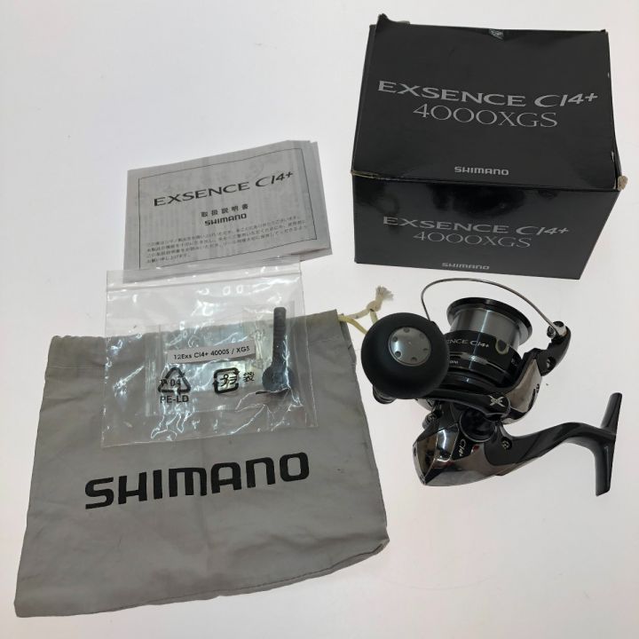 SHIMANO シマノ 12エクスセンスCI4+ 4000XGS 03007｜中古｜なんでもリサイクルビッグバン