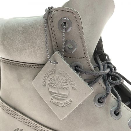  Timberland ティンバーランド 6インチ プレミアム ブーツ 27cm A1GAU A0617 グレー