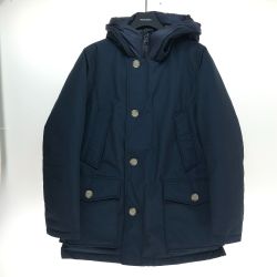 □□ WOOLRICH ウールリッチ NEW ARCTIC PARKA NF ダウンジャケット Mサイズ ＷＯＯＵ０７２７ ネイビー Aランク