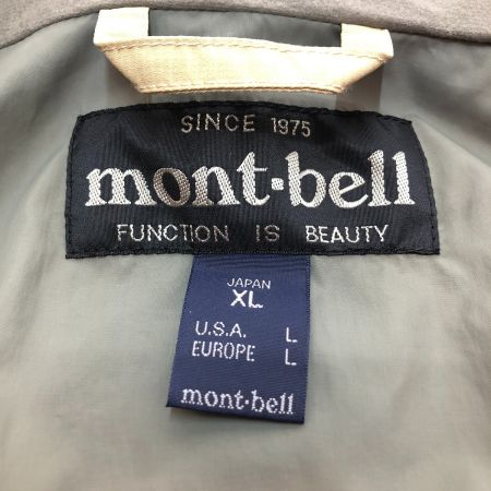  mont･bell モンベル フィッシングジャケット ウェイディングシェルジャケット XLサイズ 1126156 ベージュ