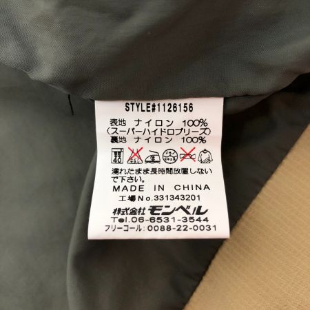  mont･bell モンベル フィッシングジャケット ウェイディングシェルジャケット XLサイズ 1126156 ベージュ