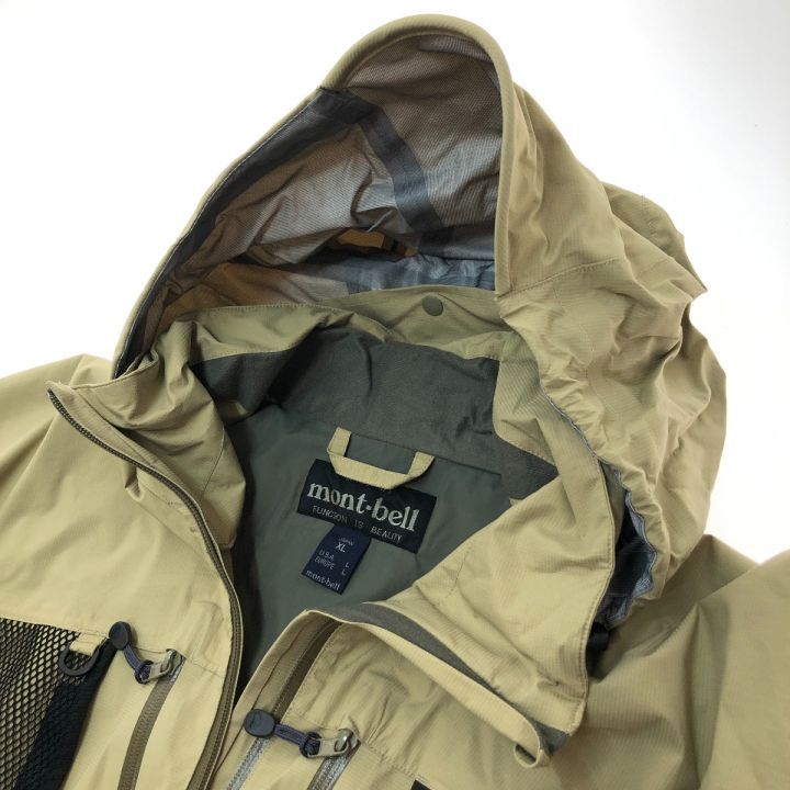 mont・bell モンベル フィッシングジャケット ウェイディングシェルジャケット XLサイズ 1126156  ベージュ｜中古｜なんでもリサイクルビッグバン