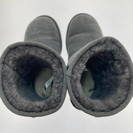  UGG アグ ムートンブーツ　23ｃｍ F3014D グレー