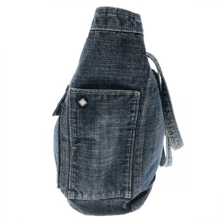  PORTER ポーター ウェスタン デニム トートバッグ ブルー
