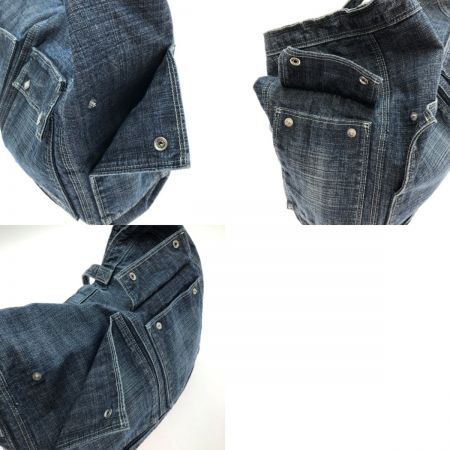  PORTER ポーター ウェスタン デニム トートバッグ ブルー