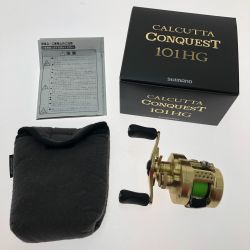 □□ SHIMANO シマノ 21 カルカッタコンクエスト 101HG 左巻き 04237 Bランク