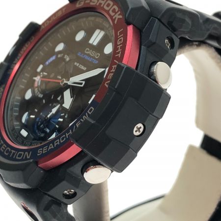  CASIO カシオ デジアナウォッチ GULFMASTER クォーツ GN-1000 ブラック x レッド/ブルー