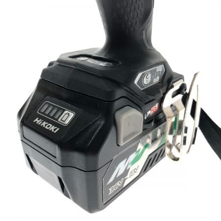  HiKOKI ハイコーキ 18V 充電式インパクトドライバー WH18DDL2 ストロングブラック