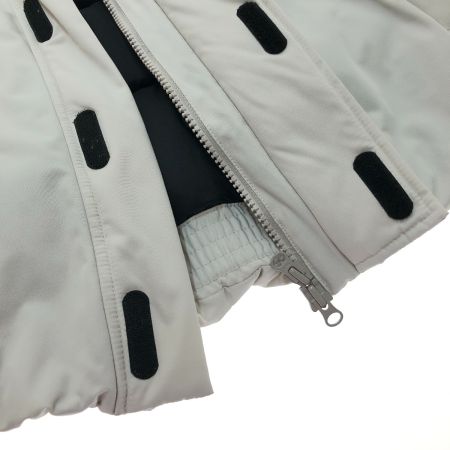  AVIREX アビレックス ミリタリーファンクション ダウンジャケット Ｌサイズ 6102210 ライトグレー