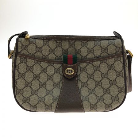  GUCCI グッチ ショルダーバッグ シェリーライン 本体のみ 89.02.032 ブラウン