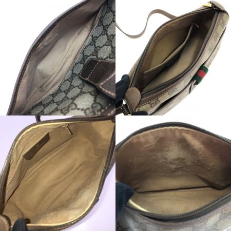  GUCCI グッチ ショルダーバッグ シェリーライン 本体のみ 89.02.032 ブラウン