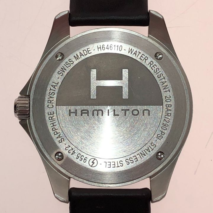 HAMILTON ハミルトン 腕時計 カーキアビエーション パイロット 