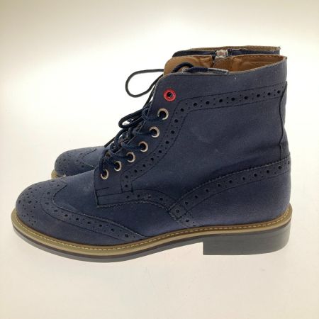  MEN'S BIGI メンズビギ ブーツ　27ｃｍ M0123ESH405 ネイビー