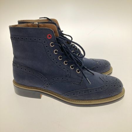  MEN'S BIGI メンズビギ ブーツ　27ｃｍ M0123ESH405 ネイビー