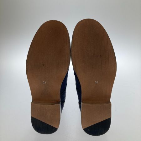  MEN'S BIGI メンズビギ ブーツ　27ｃｍ M0123ESH405 ネイビー