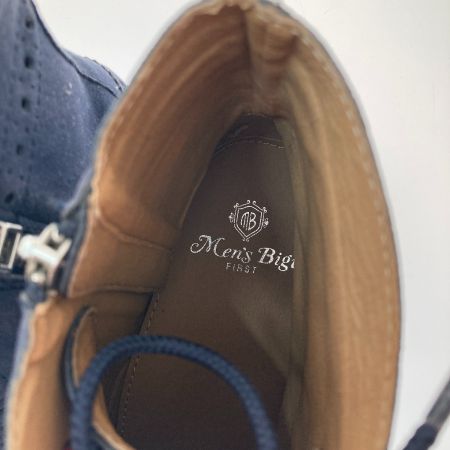  MEN'S BIGI メンズビギ ブーツ　27ｃｍ M0123ESH405 ネイビー
