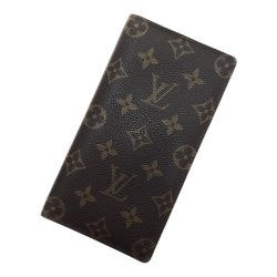 □□ LOUIS VUITTON ルイヴィトン 長財布 ポルト・バルール・カルト・クレディ 本体のみ M61823 モノグラム Bランク