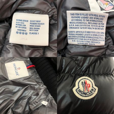  MONCLER モンクレール FEDOR フェドル ダウンジャケット SIZE 3（L-XL） 320914192705 ブラック SIZE 3（L-XL相当）