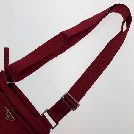  PRADA プラダ ショルダーバッグ ナイロン 本体のみ B7372 レッド