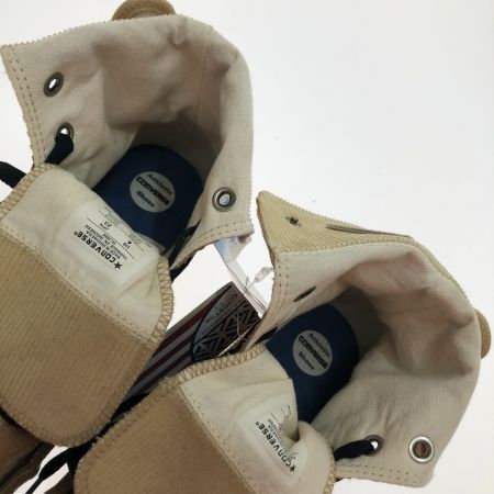  CONVERSE コンバース オールスター コーデュロイ2T HI スニーカー 23cm 本体のみ 5CJ069 ベージュ