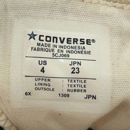  CONVERSE コンバース オールスター コーデュロイ2T HI スニーカー 23cm 本体のみ 5CJ069 ベージュ