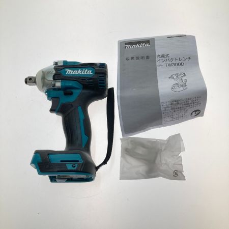  MAKITA マキタ 充電式インパクトレンチ　18V　バッテリ・充電器別販売 TW300D