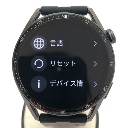  HUAWEI ファーウェイ スマートウォッチ GT 3 46mm JPT-B29 ブラック
