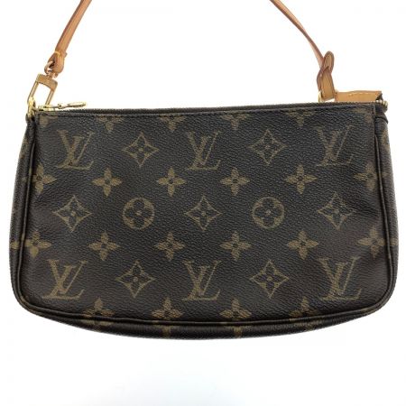  LOUIS VUITTON ルイヴィトン モノグラム ポシェット・アクセソワール ストラップ付 M51980 モノグラム