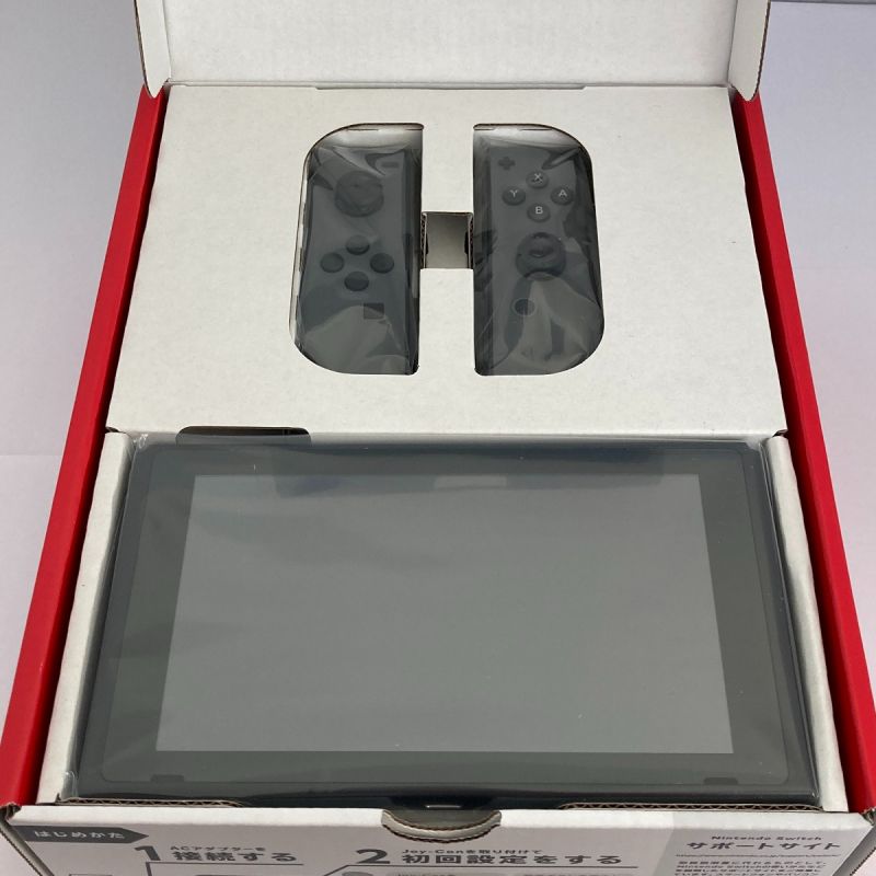 中古】 Nintendo ニンテンドウ Nintendo Switch HAD-S-KAAAH グレー A