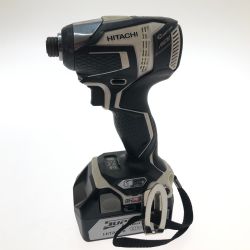 □□ HITACHI 日立 コードレスインパクトドライバ　18v  WH18DDL ブラック Bランク