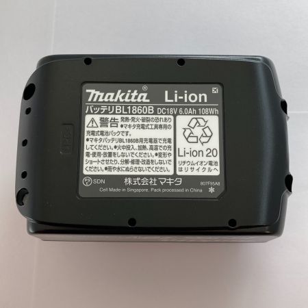  MAKITA マキタ バッテリー　6.0Ah　18V BL1860B 本体のみ