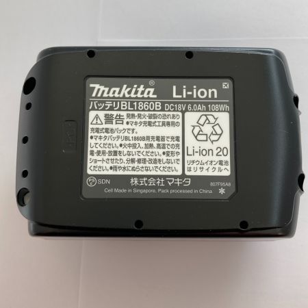  MAKITA マキタ バッテリー　6.0Ah　18V BL1860B 本体のみ