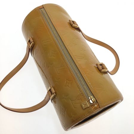  LOUIS VUITTON ルイヴィトン モノグラム ヴェルニ ベッドフォード ハンドバッグ M91006 ベージュ