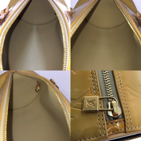  LOUIS VUITTON ルイヴィトン モノグラム ヴェルニ ベッドフォード ハンドバッグ M91006 ベージュ