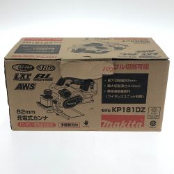 □□ MAKITA マキタ 82mm充電式カンナ KP181DZ Aランク