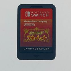 □□ Nintendo ニンテンドウ Swich  ポケットモンスター　スカーレット　ゲームソフト Bランク