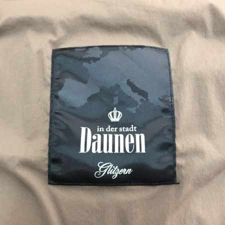  DAUNEN ロングダウンジャケット Mサイズ 85507 ライトブラウン
