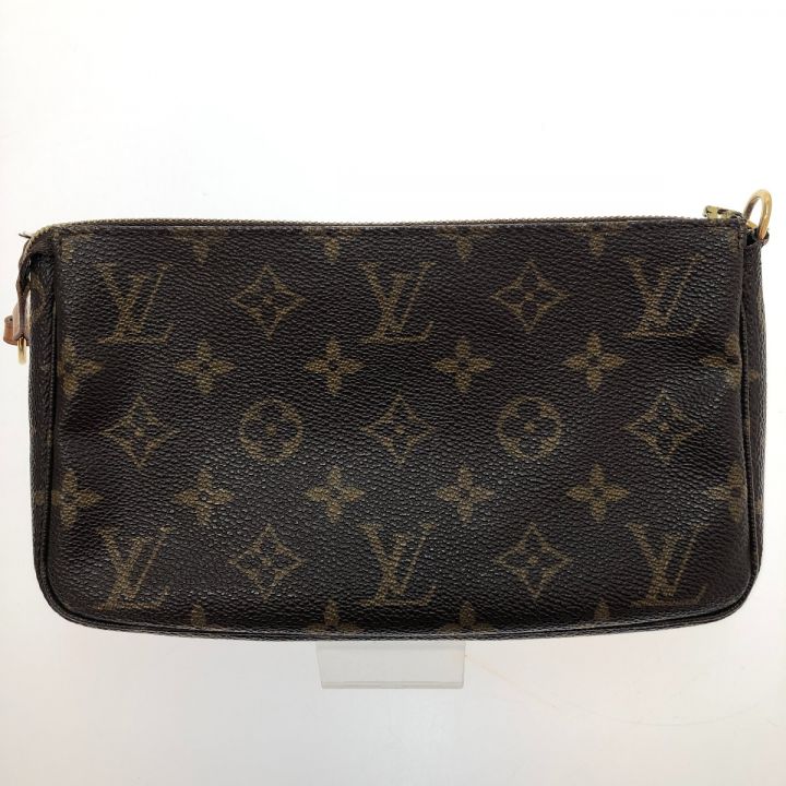 LOUIS VUITTON ルイヴィトン モノグラム ポシェット・アクセソワール ストラップ付 M51980  モノグラム｜中古｜なんでもリサイクルビッグバン